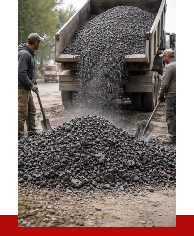Дробленый асфальт в Ступино от 2910 р. с доставкой | ПРОНЕРУДСтп