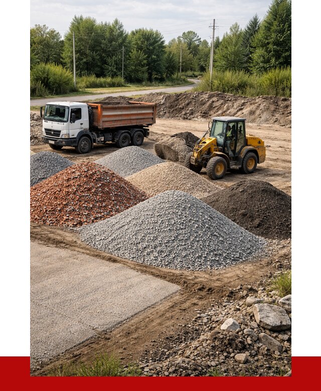 Вторичные материалы для отсыпки в Ступино от 4365 р. | ПРОНЕРУДСтп