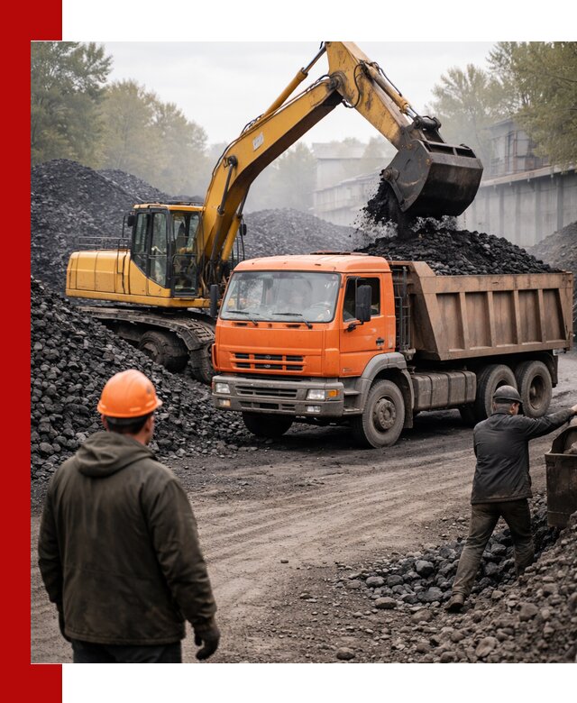 Доставка угля автотранспортом в Ступино быстро и выгодно