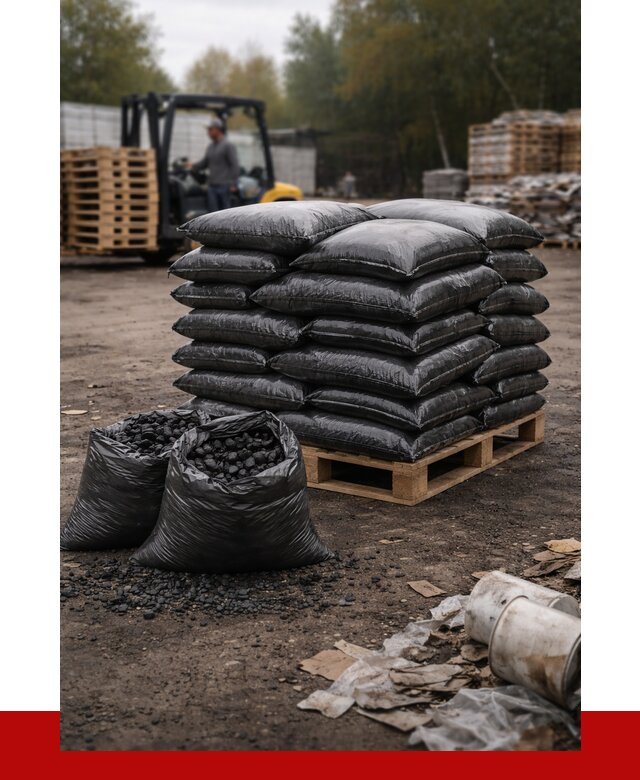 Купить уголь в мешках с доставкой в Ступине от 7796 р. | ПРОНЕРУДСтп