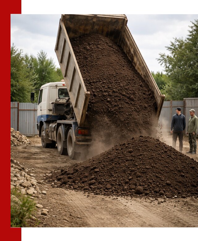 Доставка самосвалом 10 кубов в Ступино быстро и надёжно