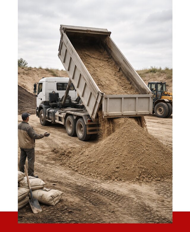 Доставка самосвалом 20 кубов в Ступино от 7796 р. | ПРОНЕРУДСтп