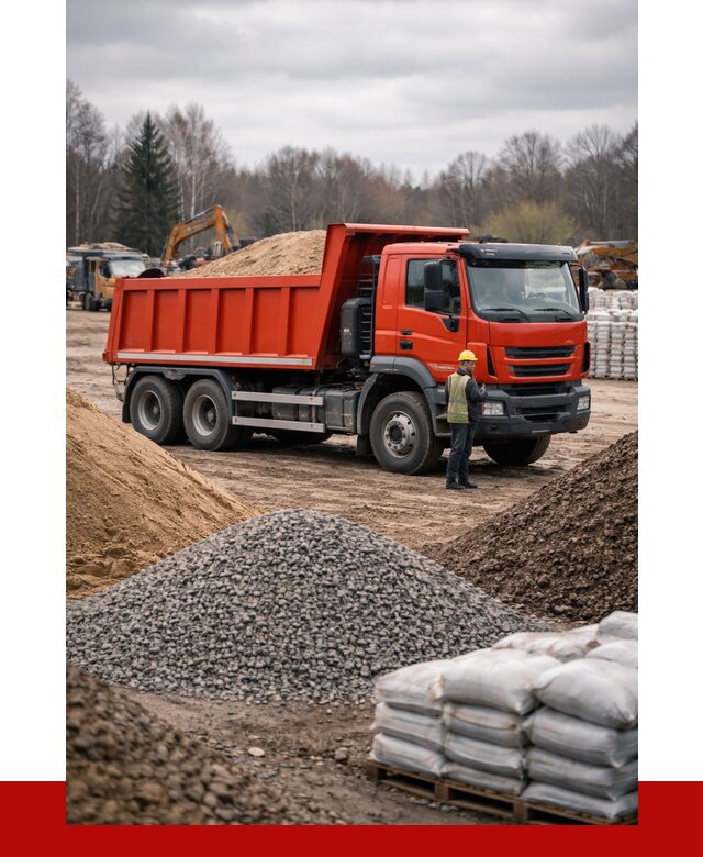 Доставка самосвалом 25 кубов в Ступино от 7796 р. | ПРОНЕРУДСтп
