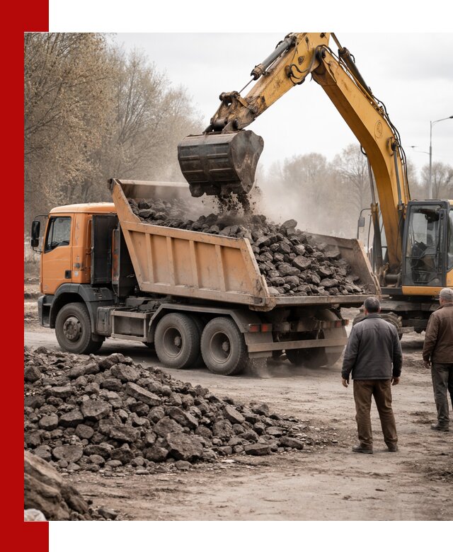 Вывоз асфальта и асфальтового покрытия в Ступино