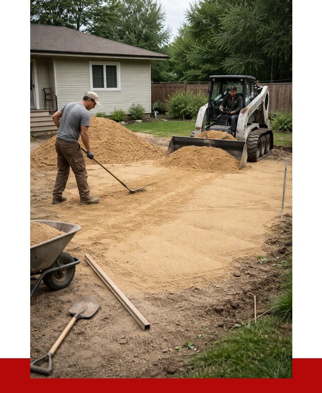 Отсыпка участка песком в Ступино, от 2599 р., ПРОНЕРУДСтп